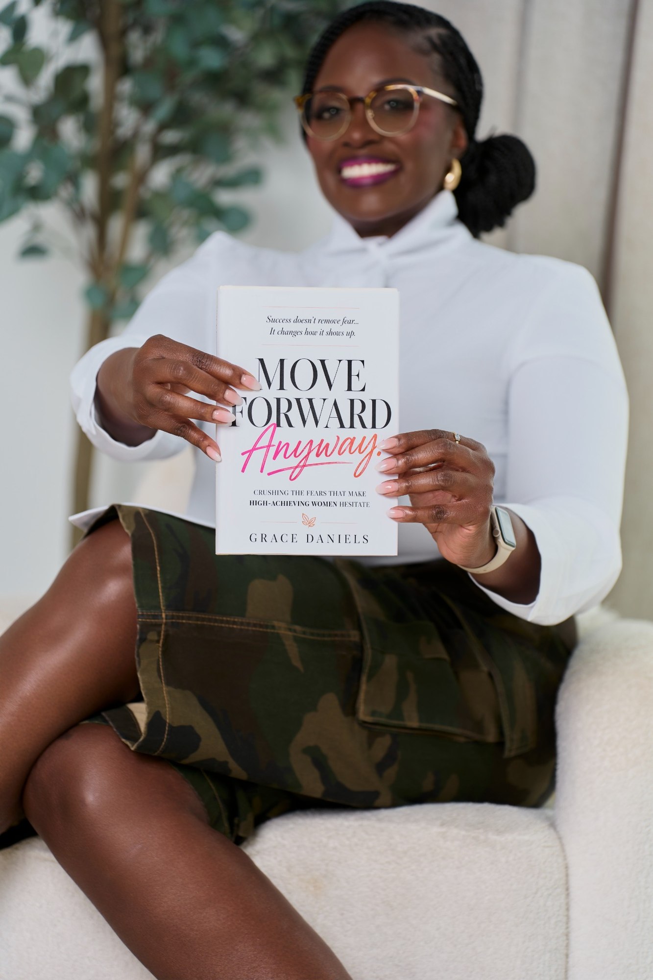 Personal branding portrait of an author